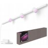 Sada Koľajnicový kábel 1,5 m + 3x LED reflektor Perifo CCT RGB Philips HUE