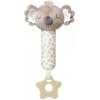 BabyOno Plyšová hračka s pískatkom a hryzátkom Koala Coco, sivá