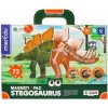 Magnetická tabuľa - Stegosaurus
