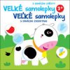 Veľké samolepky s domácimi zvieratami Krava