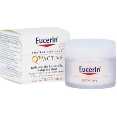 Eucerin Vyhladzujúci denný krém proti vráskam pre všetky typy citlivej pleti Q10 Active 50 ml