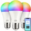 Niceboy ION SmartBulb RGB E27 9W 3ks / LED RGB / E27 / 9W / 806 lm / 2700-6500K / Wi-Fi (SC-E27-9W-triple-pack)