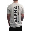 Alpha Industries BACKPRINT T white/black camo tričko pánske Farba: biela, Veľkosť: XXL