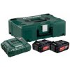 METABO 2 x 5.2Ah + ASC 55 + BOX (685065000)