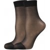 LADYB LADY SOCKS 17 DEŇ / Dámske silonkové ponožky, 2 páry - nero Univerzálne