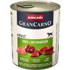 Animonda Gran Carno Adult hovädzie & kačacie srdiečka 800 g