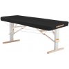 Prenosný elektrický masážny stôl Clap Tzu Linea Ayurveda Farba: PU - čierna (black), Doplnky: akumulátorové napájanie 192*80 cm | 30 kg | 13 farieb