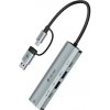 Devia USB-C Hub Pro 5 in 1 EC701 - Deep Gray 6942297129429