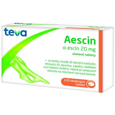 Aescin tbl.obd. 120 x 20 mg