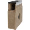 Bielbet B125 B125370X130X400PB.01 zberná polymérbetónová vpust s liatinovou mrežou 333 x 130 x 400 mm 130 mm | cena za kus