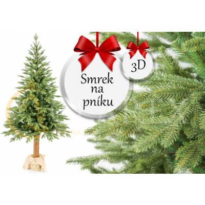3d vianočný stromček na drevenom pníku, od 79 € - Heureka.sk
