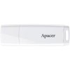 Apacer USB flash disk, USB 2.0, 32GB, AH336, biely, AP32GAH336W-1, USB A, s krytkou