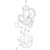 SMC Original parts Karburátor pre štvorkolku SMC Jumbo 301 302 R5