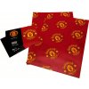 MANCHESTER UNITED FC Darčekový baliaci papier Manchester United FC, 2 ks, menovky