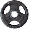 HMS TRI GRIP Pogumovaný olympijský kotúč 5 kg 50mm