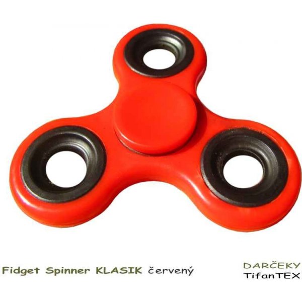 Fidget Spinner Klasik červený od 0,75 € - Heureka.sk