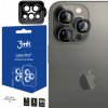 3mk tvrzené sklo Lens Pro ochrana kamery pro Apple iPhone 14 Pro / iPhone 14 Pro Max, grafitová 5903108484060