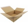 Kartónová krabica so samosvorným dnom, 3vrstvová, dĺžka 241 mm, šírka 201 mm, výška 92 mm