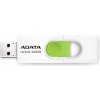 ADATA Flash Disk 256GB UV320, USB 3.2, bílo-zelená AUV320-256G-RWHGN