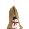 DARČEKOVÁ TAŠKA JUTOVÁ 70X50CM SNEHULIAK