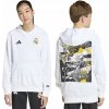 ADIDAS Real Madrid HD TOP JUNIOR (152) Detská Mikina Biela