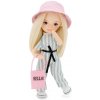 Panenka Mia v pruhované kombinéze od firmy ORANGE TOYS (Mia in a Striped Jumpsuit - 32 cm)