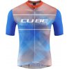 Cube Teamline Jersey Competition SS M white/blue/red