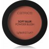 Catrice Soft Blur Powder Brush púdrová lícenka s matným efektom odtieň 030 Cinnamon Sugar 5 g