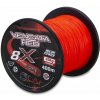 SAENGER Uni Cat šňůra 8 X Vencata Red 400m 0,37mm 34kg
