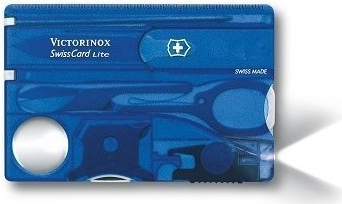 VICTORINOX 0.7322.T2 SwissCard Lite, translucent, LED