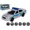 Teddies Auto policie - 15 cm - se zvukem se světlem - na setrvačník