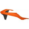 RTECH spojlery chladiča KTM, RTECH (oranžovo-čierne, pár)