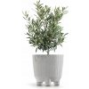 Prosperplast Obal na kvetináč DRF150NW Ryfo N Eco Wood 14,5 cm BIELY