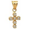 Zlatnictvo.sk Zlatý prívesok Krížik PRI25312
