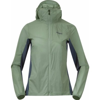 Bergans Rabot Lt Windbreaker Women Jade Green Orion Blue