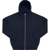 B&C mikina s kapucí B&C Influence Zip Hood na zip těžká unisex COT01IZ0300300 navy