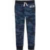 GAP V-HERITAGE LOGO JOGGER tmavo modrá modrá biela
