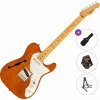 Fender Squier Classic Vibe 60s Telecaster Thinline Basic SET Natural Elektrická gitara