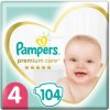 Plienky Pampers Premium Care veľ 4, 9-14 kg, 104 ks