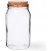 Sklenená dóza 1100ml 19x10 cm