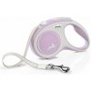 Vodítko FLEXI Comfort New S páska 5m/15kg ružová