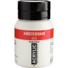 Akrylová farba Amsterdam Standard - 105 Titanium White Objem: 500 ml