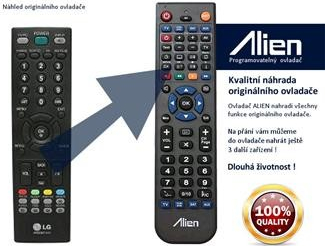 Diaľkový ovládač Alien LG AKB33871414