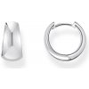 Thomas Sabo CR740-001-21 Bold - Silver Trapeze Hoop Earrings 12 mm