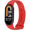 eses Silikónový remienok pre Xiaomi Smart Band 8 a 9 - Červený