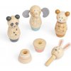 Bigjigs Toys Drevené skrutkovacie zvieratko 1 ks - VÝPREDAJ