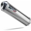GPR Koncovka výfuku Slip-on GPR SATINOX H.250.1.SAT Brushed Stainless steel including removable db killer and link pipe
