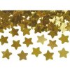 PartyDeco Konfety vystreľovacie hviezdy zlaté 60cm