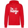 The Dogfather mikina Pánske M Red