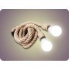 LED line® Dekoratívne Lano 2xE27, 2x1,5m [249884]